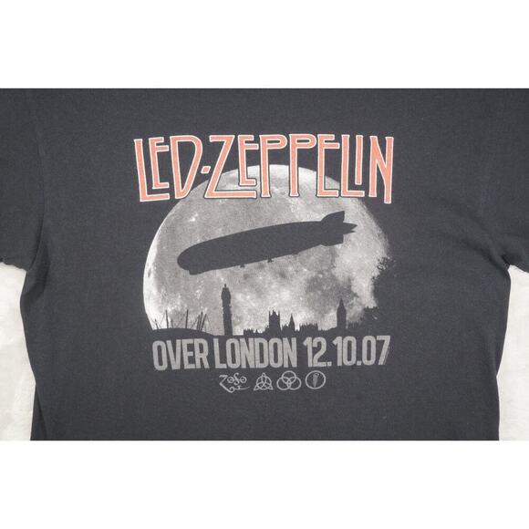 Led Zeppelin “Over London 12.10.07” Concert Tee - Picture 4 of 5